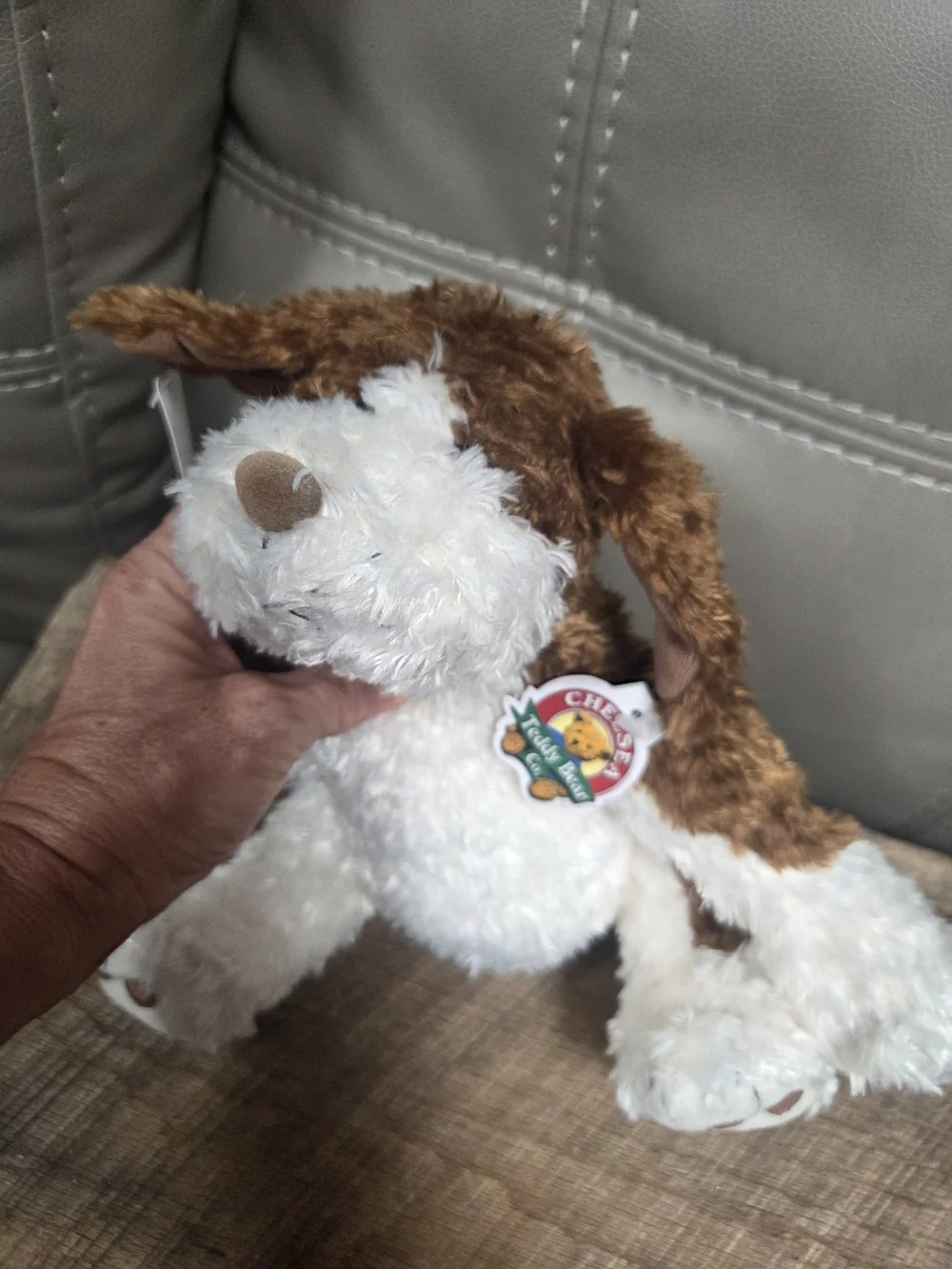 NWT Gund Benjamin Shaggy Spaniel Puppy Plush #976 #44756 10” Bin 1K